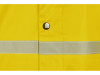 Длиный дождевик Lanai  из полиэстера со светоотражающей тесьмой, желтый, арт. 3320316M-L фото 9 — Бизнес Презент