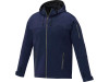 Match Мужская куртка софтшел, темно-синий, арт. 3832755XS фото 1 — Бизнес Презент