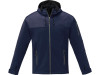 Match Мужская куртка софтшел, темно-синий, арт. 3832755XS фото 2 — Бизнес Презент