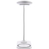 Настольная лампа с беспроводной зарядкой Modicum, белая, арт. 15839.60 фото 4 — Бизнес Презент
