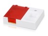 Подставка под ручку и скрепки Потакет, белый/красный, арт. 599401 фото 1 — Бизнес Презент