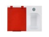 Подставка под ручку и скрепки Потакет, белый/красный, арт. 599401 фото 4 — Бизнес Презент