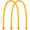 Ручки Corda для пакета M, желтые, арт. 23109.80 фото 1 — Бизнес Презент