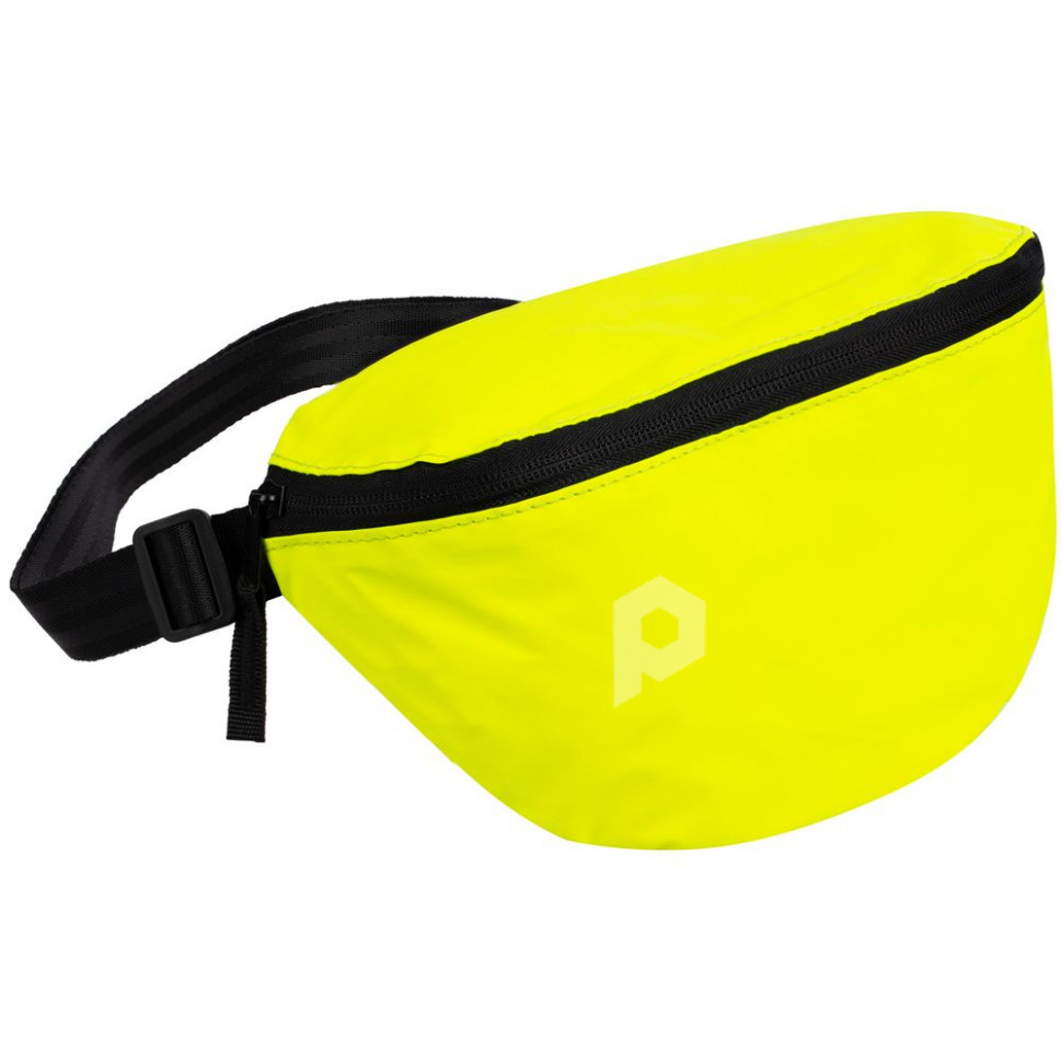 Поясная сумка Manifest Color из светоотражающей ткани, неон-желтая, арт. 13425.89 фото 1 — Бизнес Презент