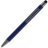 Ручка шариковая Atento Soft Touch со стилусом, темно-синяя, арт. 16428.40 фото 3 — Бизнес Презент