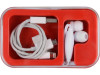 Наушники Марсель с набором переходников, красный, арт. 629561 фото 4 — Бизнес Презент