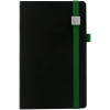 Ежедневник Ton Metal, недатированный, черный с зеленым, арт. 16771.39 фото 3 — Бизнес Презент