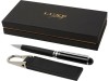 Verse Подарочный набор из шариковой ручки и брелока, черный, арт. 10777490 фото 1 — Бизнес Презент