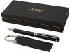 Verse Подарочный набор из шариковой ручки и брелока, черный, арт. 10777490 фото 7 — Бизнес Презент