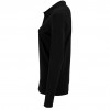 Рубашка поло женская с длинным рукавом Perfect LSL Women, черная, арт. 02083312S фото 3 — Бизнес Презент