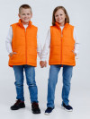 Жилет детский Kama Kids, оранжевый, арт. 26728.202 фото 13 — Бизнес Презент