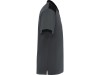 Рубашка поло Samurai, свинцовый/черный, арт. 8410PO2302S фото 4 — Бизнес Презент