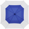 Квадратный зонт-трость Octagon, синий с белым, арт. 12369.46 фото 1 — Бизнес Презент