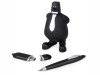 Набор: блекмэн Майк, флеш-карта USB 2. на 4 Гб, ручка шариковая, черный, арт. 516900 фото 1 — Бизнес Презент