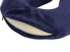 Подушка Basic из микрофибры с эффектом памяти U-shape, синий, арт. 852002 фото 3 — Бизнес Презент