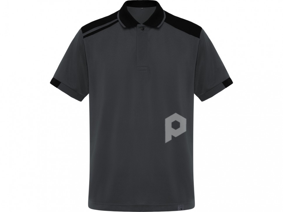 Рубашка поло Samurai, свинцовый/черный, арт. 8410PO2302M фото 1 — Бизнес Презент