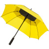 Квадратный зонт-трость Octagon, черный с желтым, арт. 12369.38 фото 2 — Бизнес Презент