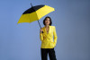 Квадратный зонт-трость Octagon, черный с желтым, арт. 12369.38 фото 5 — Бизнес Презент