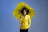 Квадратный зонт-трость Octagon, черный с желтым, арт. 12369.38 фото 6 — Бизнес Презент
