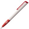 Ручка шариковая Senator Super Soft, белая с красным, арт. 1204.65 фото 2 — Бизнес Презент