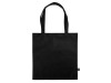 Сумка-шоппер Reviver из нетканого переработанного материала RPET, черный, арт. 590707 фото 4 — Бизнес Презент