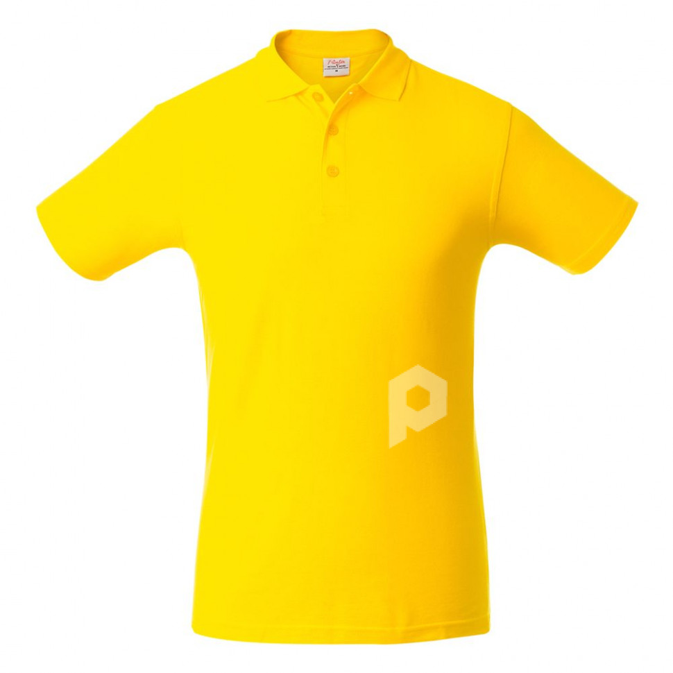 Рубашка поло мужская Surf, желтая, арт. 1546.801 фото 1 — Бизнес Презент
