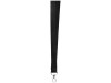Шнурок Julian из бамбука с предохранительным зажимом, черный, арт. 10251101 фото 4 — Бизнес Презент