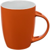 Кружка с ложкой Cheer Up ver.2, оранжевая, арт. 14665.20 фото 2 — Бизнес Презент