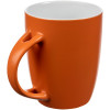 Кружка с ложкой Cheer Up ver.2, оранжевая, арт. 14665.20 фото 3 — Бизнес Презент