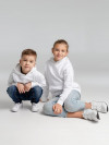 Толстовка детская Stellar Kids, белая, арт. 0357610204A фото 11 — Бизнес Презент