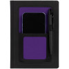 Ежедневник Mobile, недатированный, черно-фиолетовый, арт. 15885.73 фото 4 — Бизнес Презент