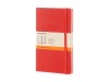 Записная книжка Moleskine Classic (в линейку) в твердой обложке, Large (13х21см), красный, арт. 50511101 фото 1 — Бизнес Презент