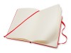Записная книжка Moleskine Classic (в линейку) в твердой обложке, Large (13х21см), красный, арт. 50511101 фото 3 — Бизнес Презент