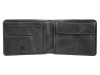 Бумажник Mano Don Luca, натуральная кожа в черном цвете, 12,5 х 9,7 см, арт. 191945601 фото 4 — Бизнес Презент