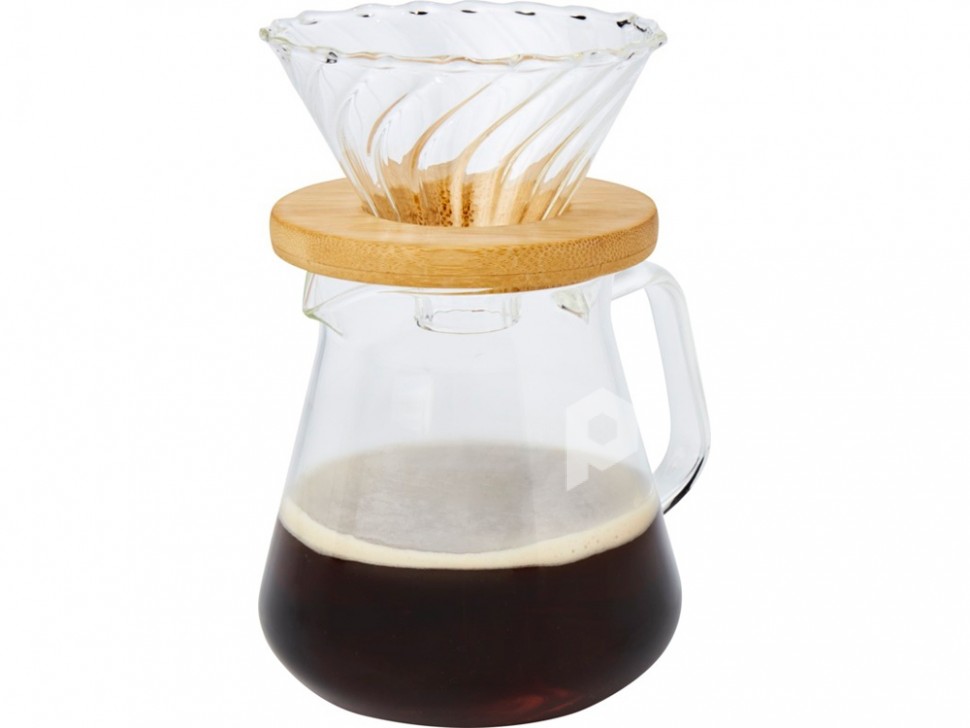 Стеклянная кофеварка Geis объемом 500 мл, natural, арт. 11331301 фото 1 — Бизнес Презент