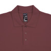 Рубашка поло мужская Spring 210, бордовая, арт. 1898.551 фото 3 — Бизнес Презент