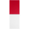 Блокнот Dali в клетку, красный, арт. 26069.50 фото 3 — Бизнес Презент
