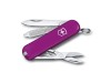 Нож-брелок VICTORINOX Classic SD Colors Tasty Grape, 58 мм, 7 функций, фиолетовый, арт. 601175 фото 1 — Бизнес Презент