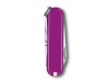 Нож-брелок VICTORINOX Classic SD Colors Tasty Grape, 58 мм, 7 функций, фиолетовый, арт. 601175 фото 3 — Бизнес Презент