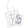 Холщовая сумка с термонаклейками «Кодекс самурая», молочно-белая, арт. 71555.61 фото 4 — Бизнес Презент
