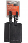 Набор из 2 бирок Luggage Accessories, черный, арт. U23-09205 фото 1 — Бизнес Презент