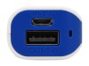 Портативное зарядное устройство (power bank) Basis, 2000 mAh, синий, арт. 592402 фото 3 — Бизнес Презент