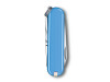 Нож-брелок VICTORINOX Classic SD Colors Summer Rain, 58 мм, 7 функций, голубой, арт. 601176 фото 3 — Бизнес Презент