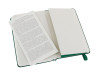 Записная книжка Moleskine Classic (в линейку) в твердой обложке, Pocket (9x14см), зеленый, арт. 60511103 фото 4 — Бизнес Презент