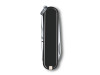 Нож-брелок VICTORINOX Classic SD Colors Dark Illusion, 58 мм, 7 функций, чёрный, арт. 601177 фото 3 — Бизнес Презент