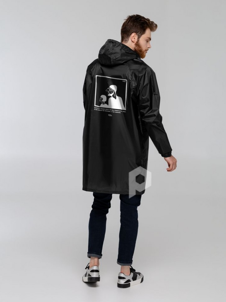 Дождевик с карманами «Леон», черный, арт. 71414.301 фото 1 — Бизнес Презент