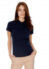 Рубашка поло женская Safran Timeless черная, арт. PW4570021S фото 5 — Бизнес Презент