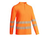 Рубашка поло с длинным рукавом Atrio мужская, неоновый оранжевый, арт. 9319HV223S фото 1 — Бизнес Презент