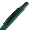 Ручка шариковая со стилусом Digit Soft Touch, зеленая, арт. 18322.90 фото 5 — Бизнес Презент