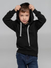 Толстовка с капюшоном детская Kirenga Kids, черная, арт. 11147.301 фото 9 — Бизнес Презент